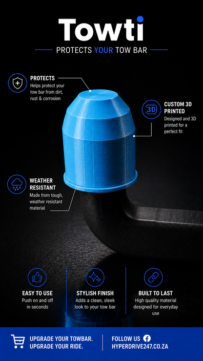 Towti – 3D Printed Tow Bar Cover